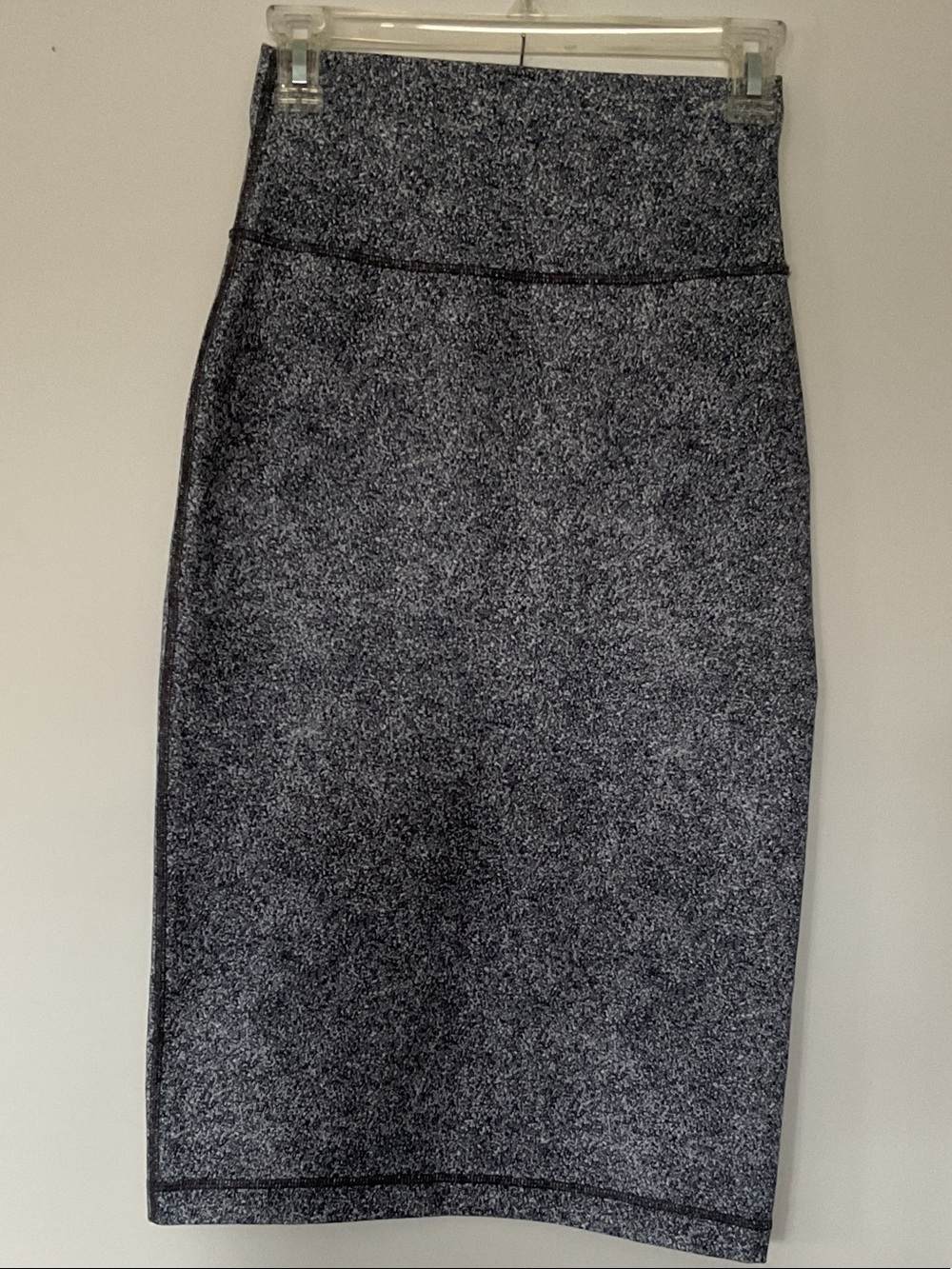lululemon athletica Heathered Charcoal Pencil Skirt
